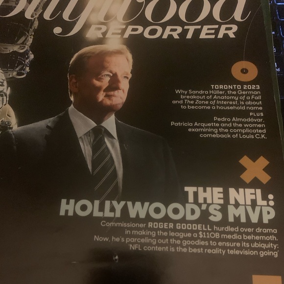 The Hollywood Reporter Roger Goodell NFL media Sept 2023 New Collectible - Picture 2 of 2